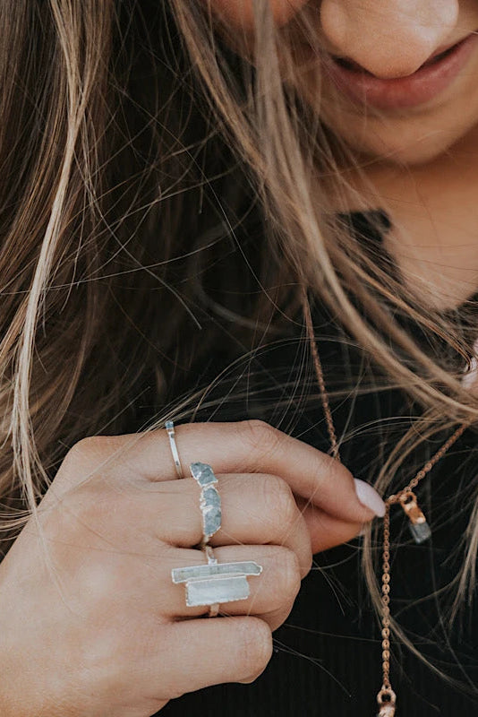 Rainstorm · March Stackable Ring · Rings ·  Little Sycamore