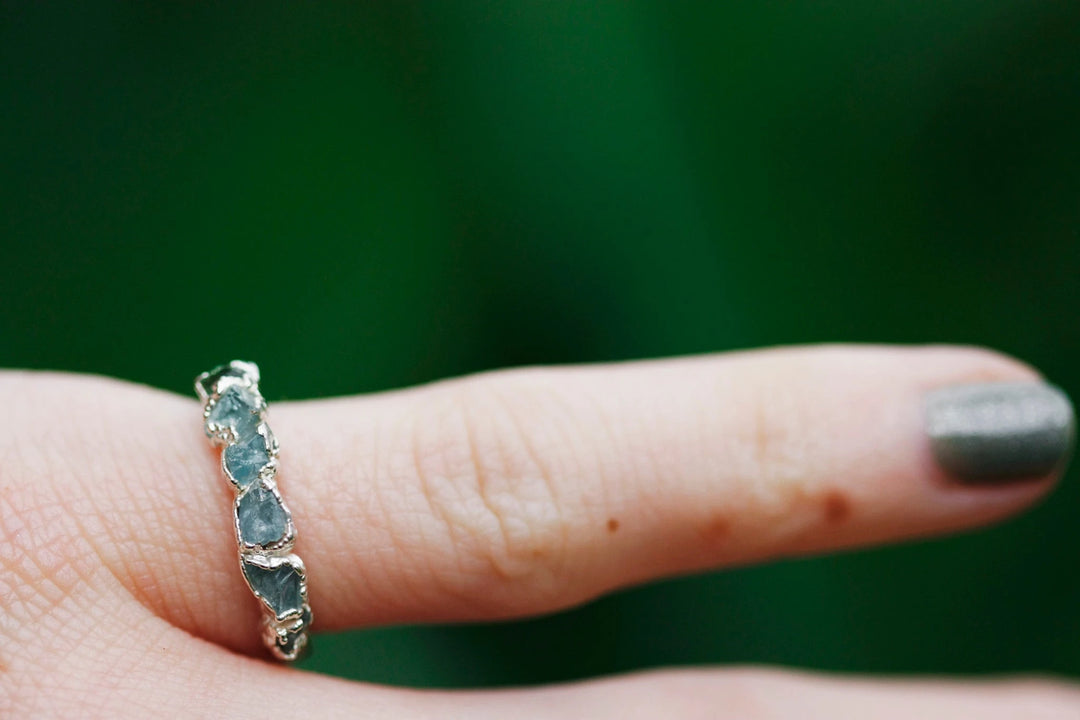 Rainstorm · March Stackable Ring · Rings ·  Little Sycamore