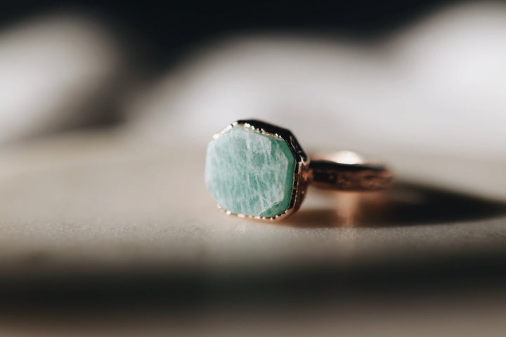 River · Amazonite Ring · Rings ·  Little Sycamore