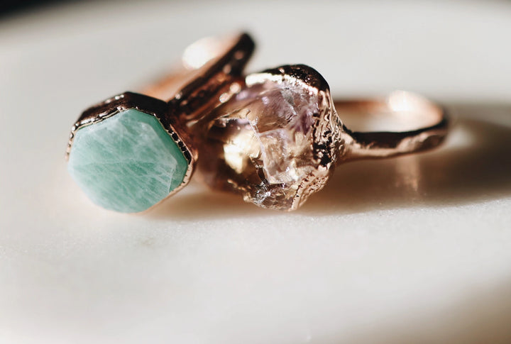 River · Amazonite Ring · Rings ·  Little Sycamore