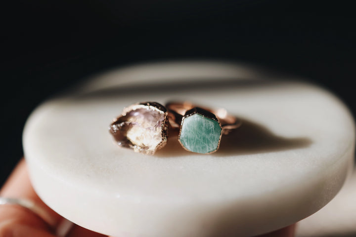 River · Amazonite Ring · Rings ·  Little Sycamore