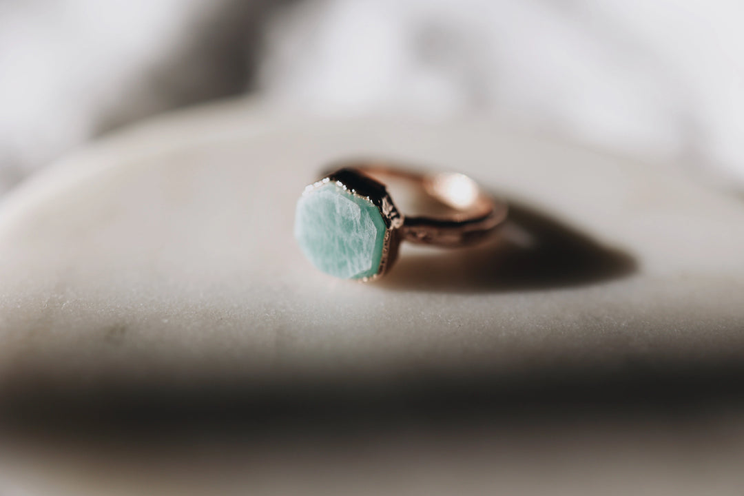 River · Amazonite Ring · Rings ·  Little Sycamore