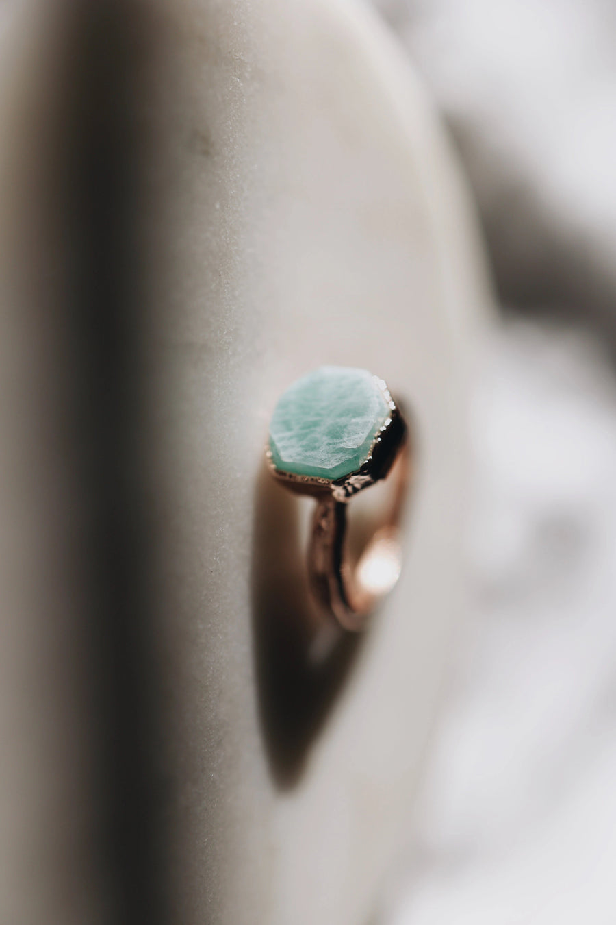 River · Amazonite Ring · Rings ·  Little Sycamore