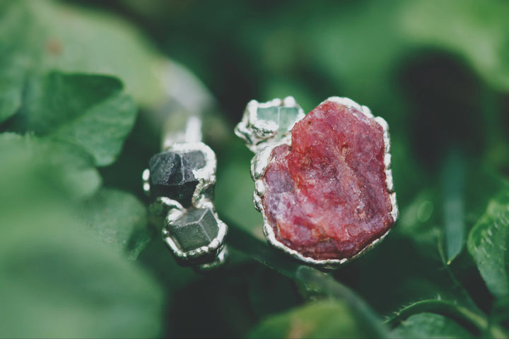 Rosebud · Ruby and Garnet Ring · Rings ·  Little Sycamore