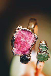 Rosebud · Ruby and Garnet Ring · Rings ·  Little Sycamore