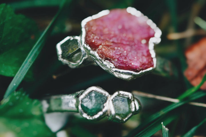 Rosebud · Ruby and Garnet Ring · Rings ·  Little Sycamore