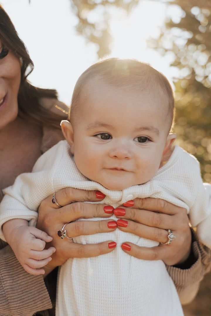 Rosebud · Ruby and Garnet Ring · Rings ·  Little Sycamore