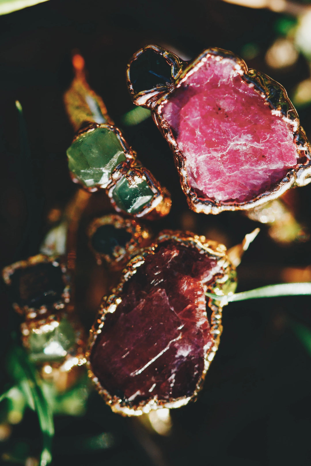 Rosebud · Ruby and Garnet Ring · Rings ·  Little Sycamore