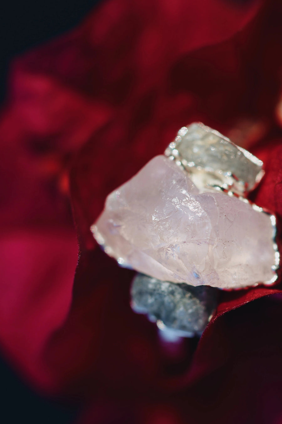 Safe Love · Rose Quartz Sapphire Ring · Rings ·  Little Sycamore