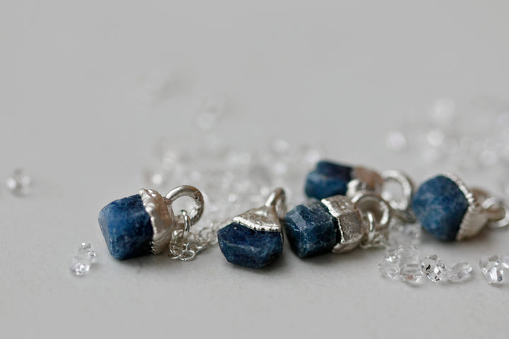 September Raindrops Necklace · Blue Sapphire · Necklaces ·  Little Sycamore