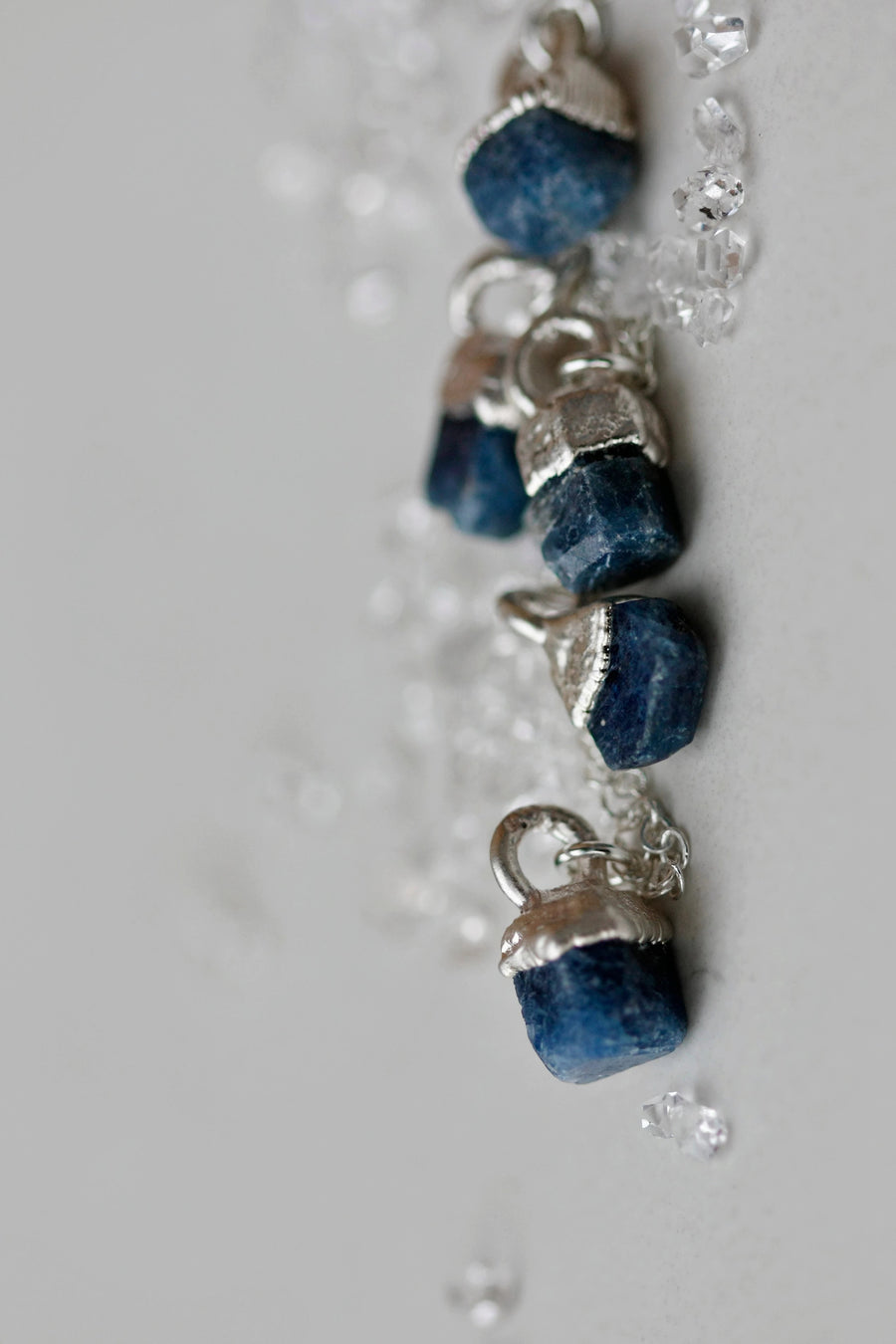 September Raindrops Necklace · Blue Sapphire · Necklaces ·  Little Sycamore