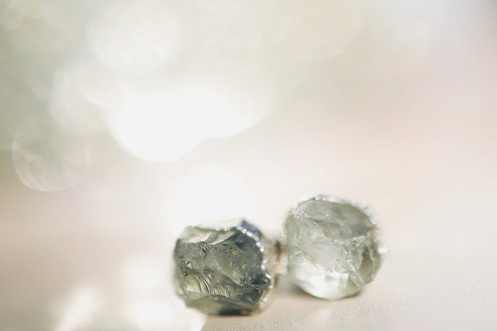 Serenity Studs · Green Amethyst · Earrings ·  Little Sycamore