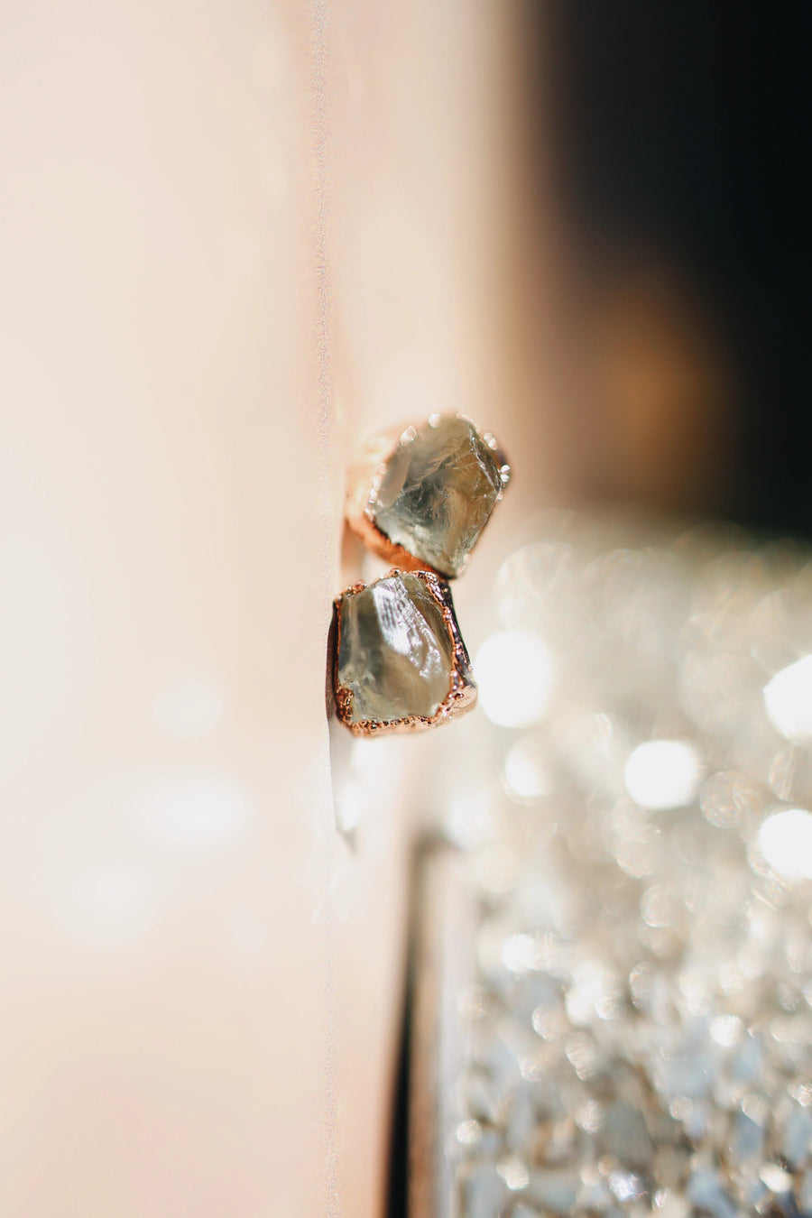 Serenity Studs · Green Amethyst · Earrings ·  Little Sycamore