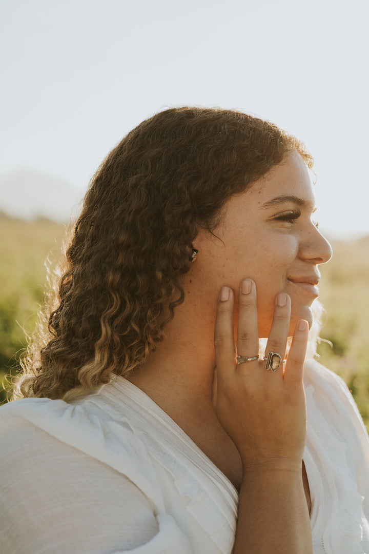 Shield · Quartz and Tourmaline Ring · Rings ·  Little Sycamore