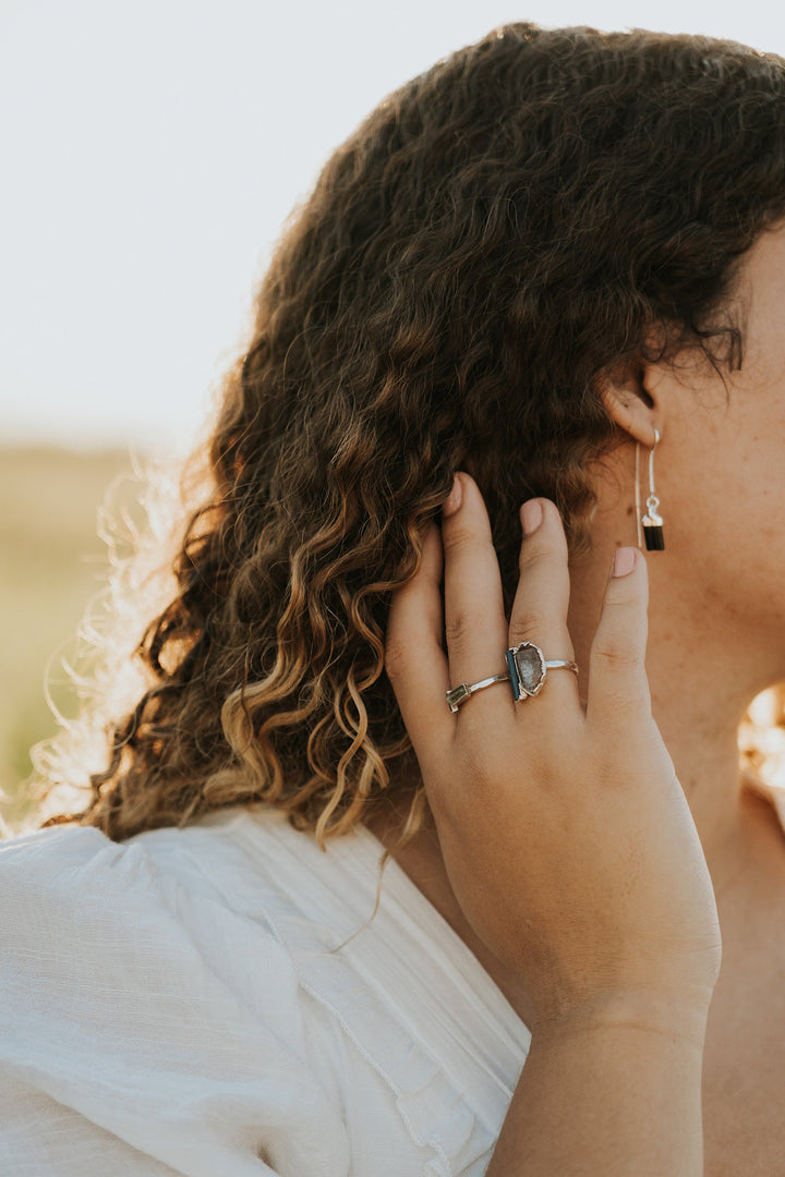 Shield · Quartz and Tourmaline Ring · Rings ·  Little Sycamore