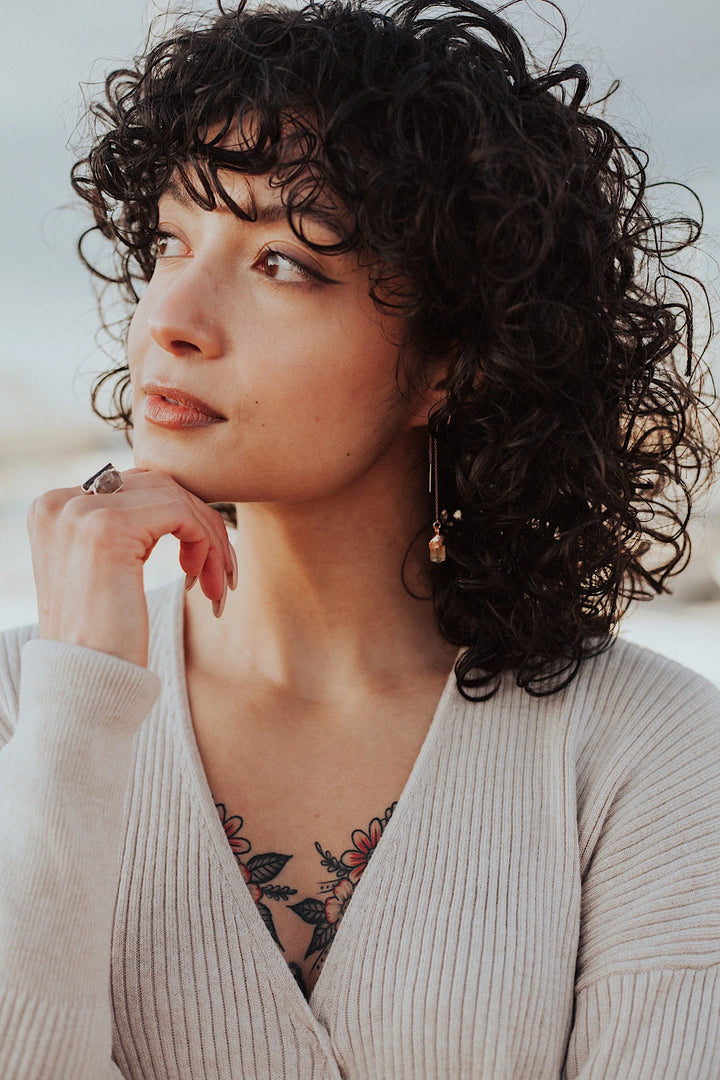 Shield · Quartz and Tourmaline Ring · Rings ·  Little Sycamore