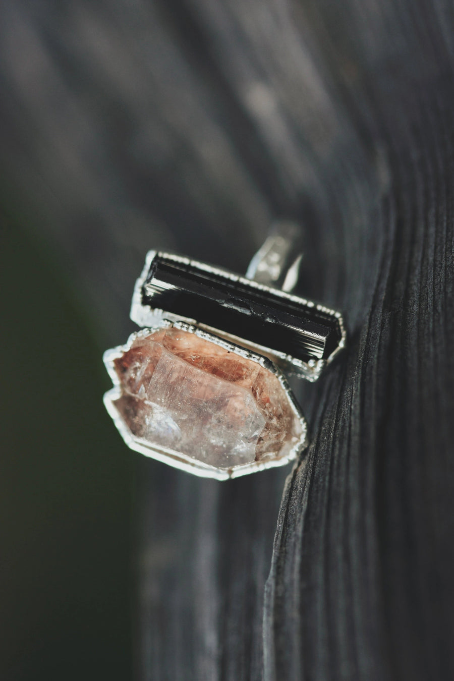 Shield · Quartz and Tourmaline Ring · Rings ·  Little Sycamore