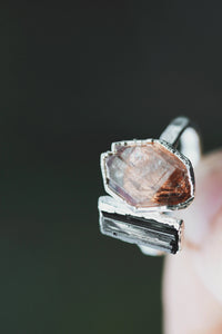 Shield · Quartz and Tourmaline Ring · Rings ·  Little Sycamore