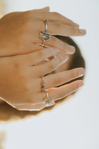 Shield · Quartz and Tourmaline Ring · Rings ·  Little Sycamore