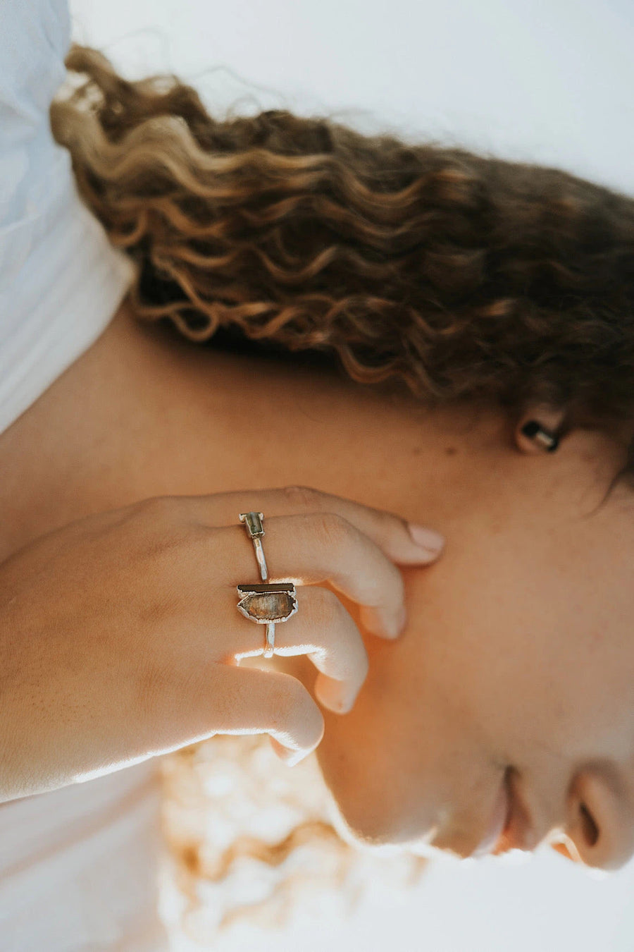 Shield · Quartz and Tourmaline Ring · Rings ·  Little Sycamore