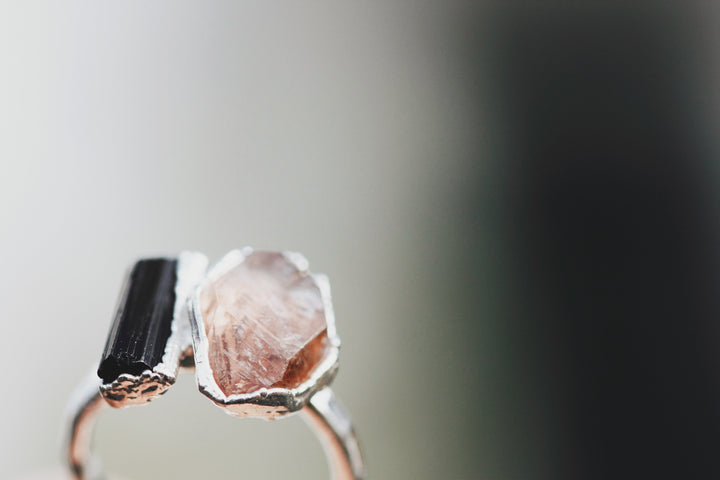 Shield · Quartz and Tourmaline Ring · Rings ·  Little Sycamore