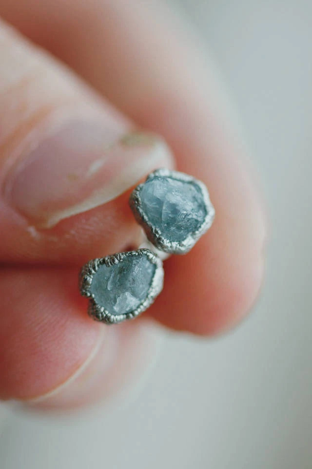Single Stone Earrings · Customizable · Custom Birthstone Pieces ·  Little Sycamore