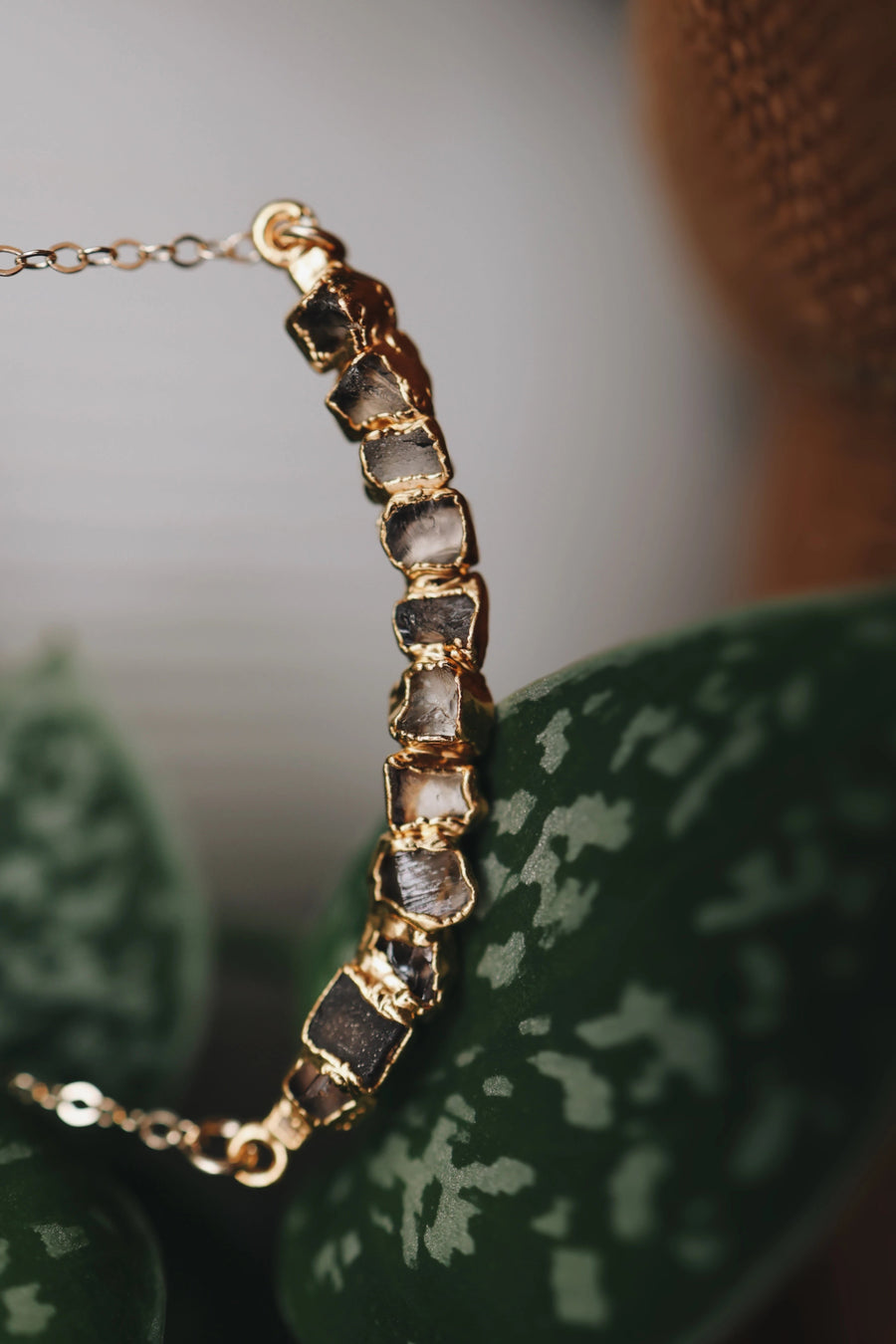 Smoky Quartz Riverbend Necklace · Necklaces ·  Little Sycamore