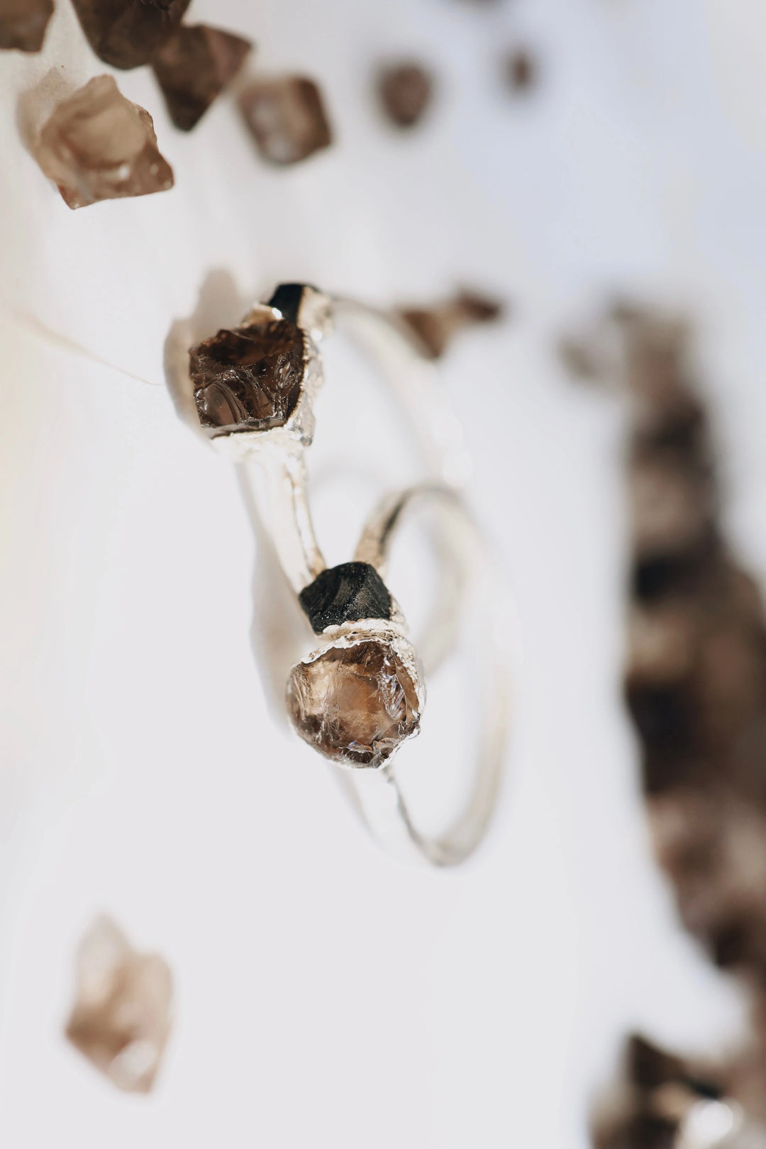 Smoky · Black Spinel and Smoky Quartz Ring · Rings ·  Little Sycamore