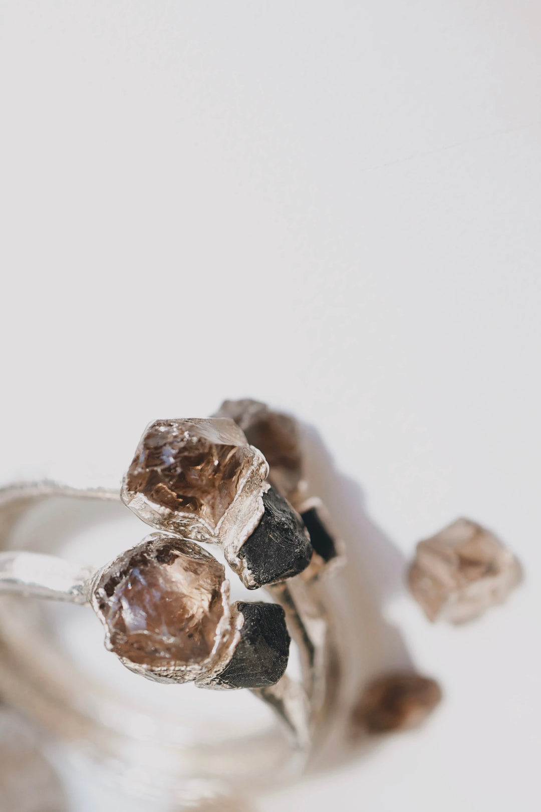 Smoky · Black Spinel and Smoky Quartz Ring · Rings ·  Little Sycamore