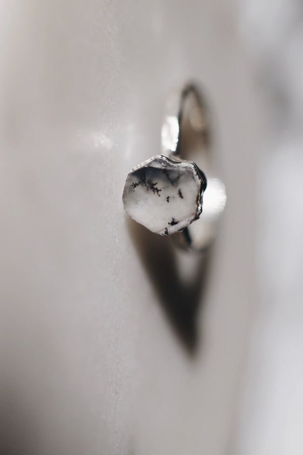 Snowstorm · Dendritic Opal Ring · Rings ·  Little Sycamore