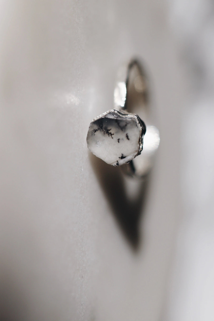 Snowstorm · Dendritic Opal Ring · Rings ·  Little Sycamore