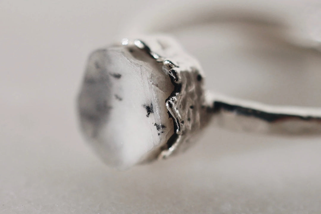 Snowstorm · Dendritic Opal Ring · Rings ·  Little Sycamore