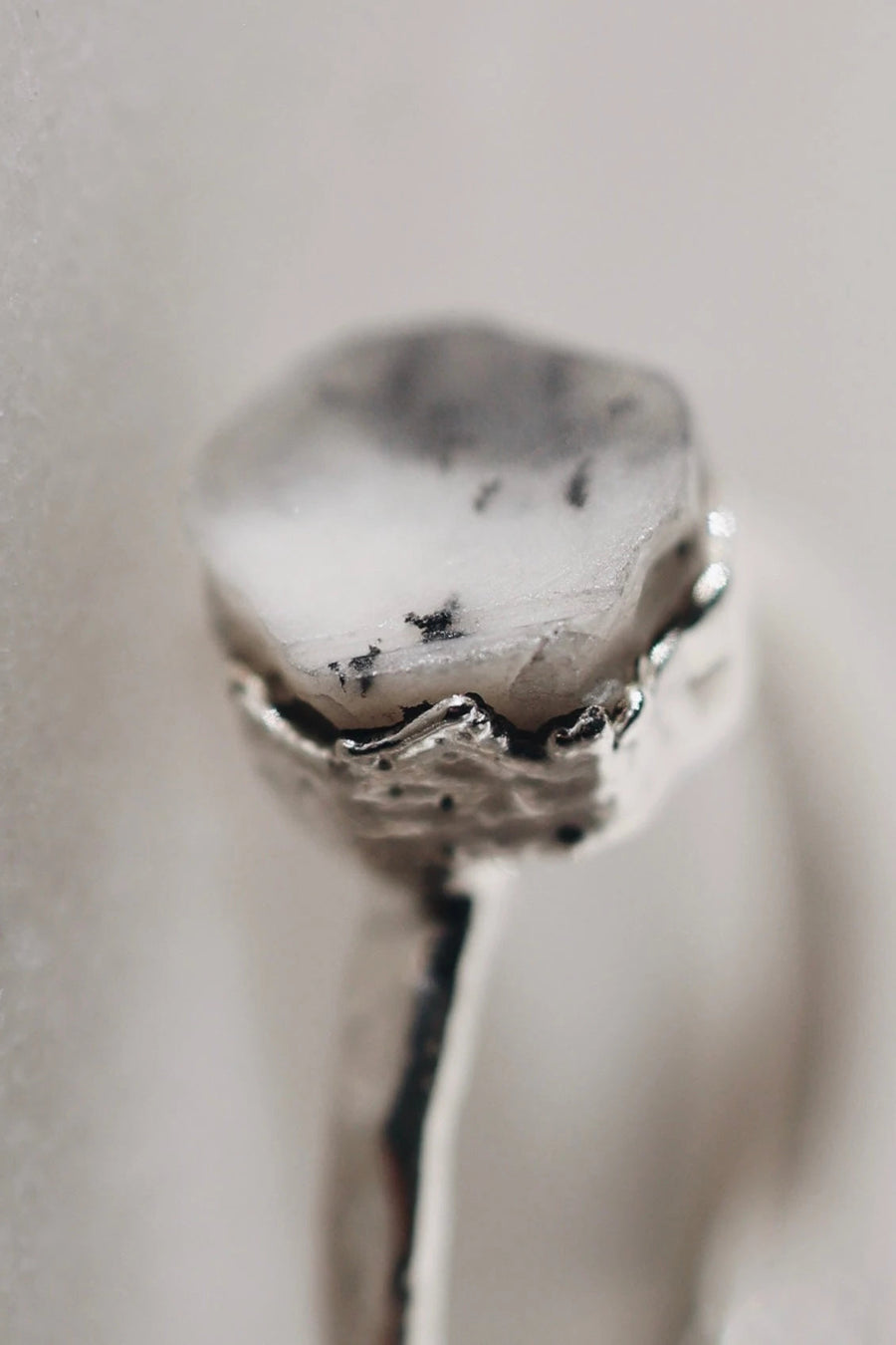 Snowstorm · Dendritic Opal Ring · Rings ·  Little Sycamore