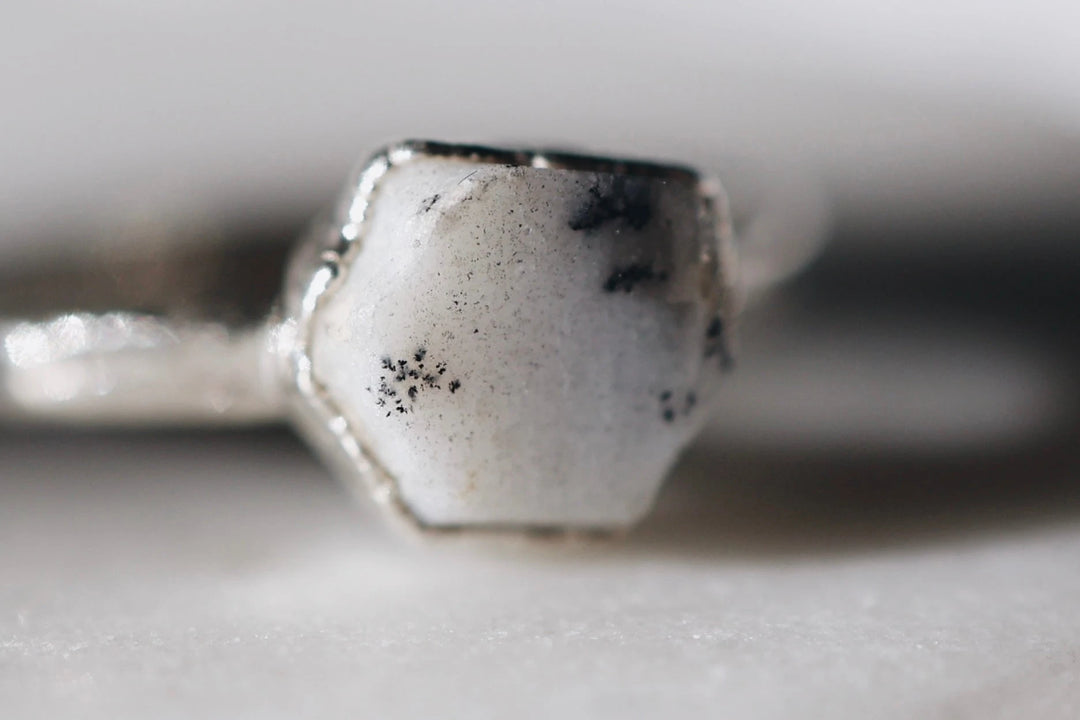 Snowstorm · Dendritic Opal Ring · Rings ·  Little Sycamore