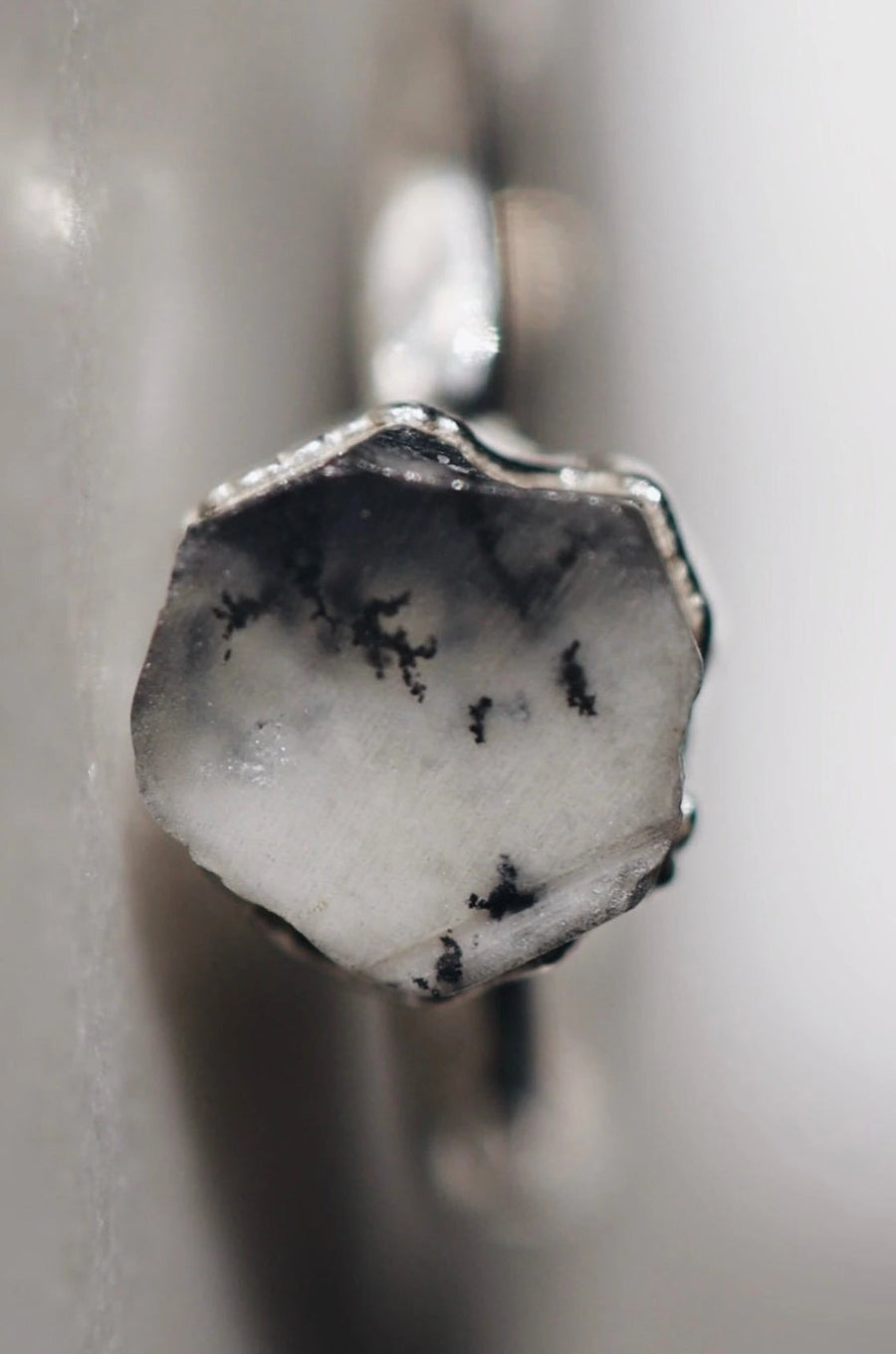 Snowstorm · Dendritic Opal Ring · Rings ·  Little Sycamore