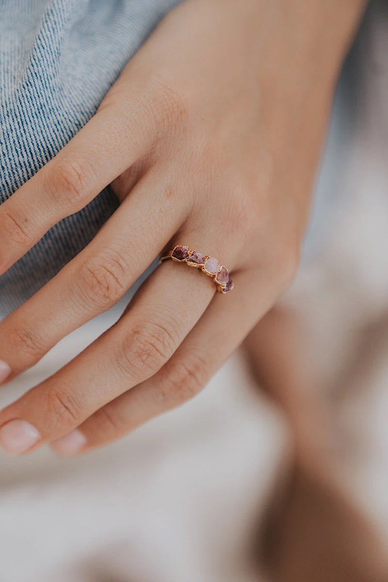 Summer Berry · August Stackable Ring · Rings ·  Little Sycamore