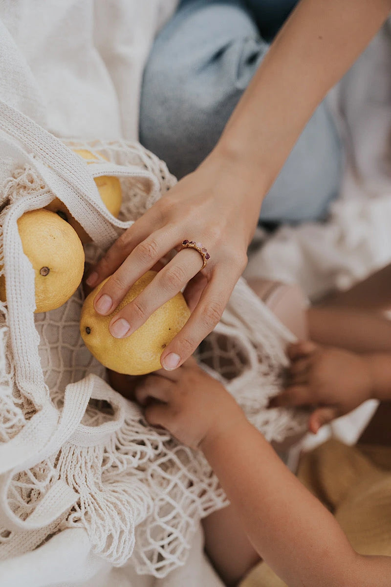 Summer Berry · August Stackable Ring · Rings ·  Little Sycamore