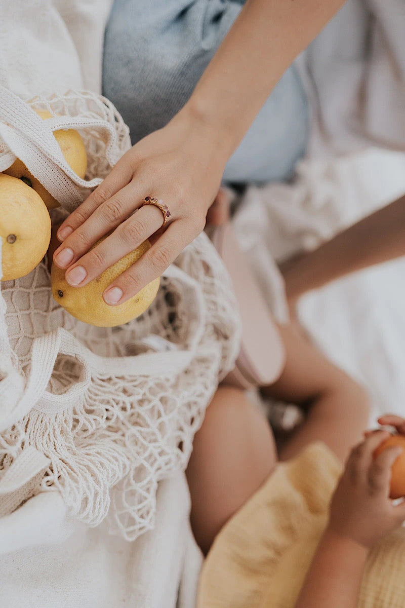 Summer Berry · August Stackable Ring · Rings ·  Little Sycamore