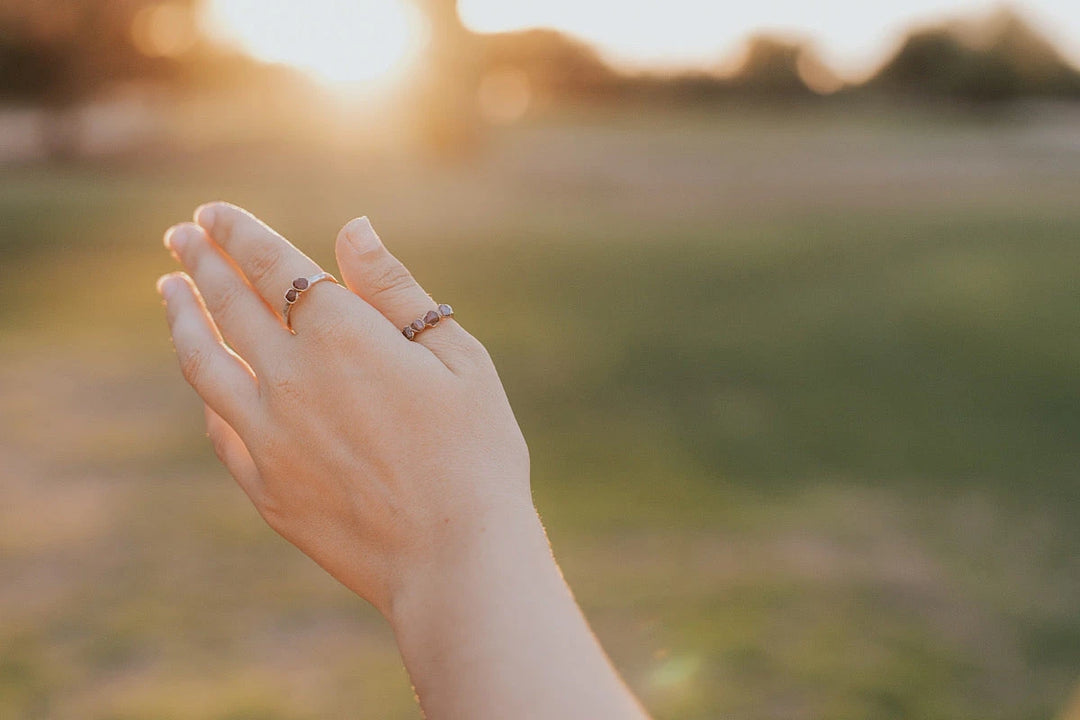 Summer Date · July Stackable Ring · Rings ·  Little Sycamore