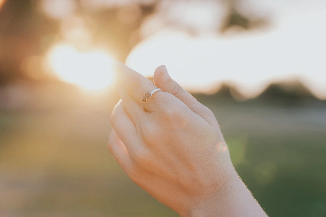 Summer Date · July Stackable Ring · Rings ·  Little Sycamore