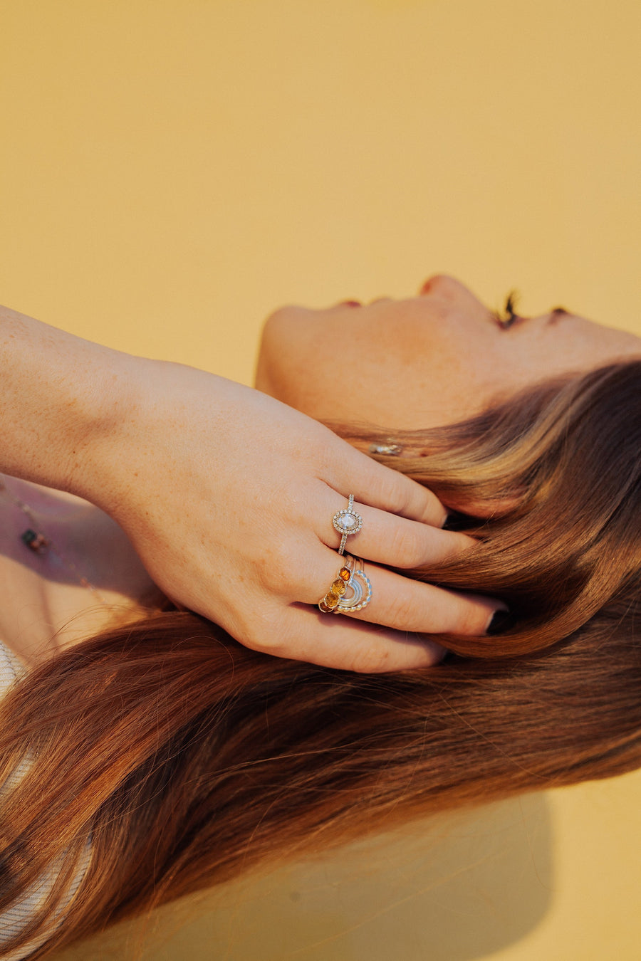 Sunbeam · November Stackable Ring · Rings ·  Little Sycamore