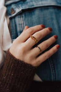 Sunbeam · November Stackable Ring · Rings ·  Little Sycamore