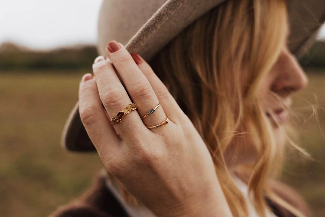 Sunbeam · November Stackable Ring · Rings ·  Little Sycamore