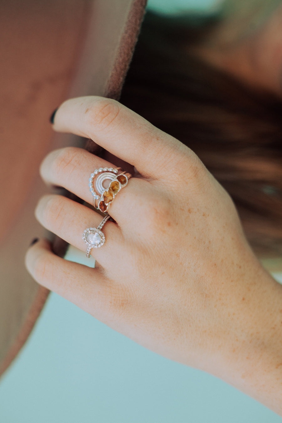 Sunbeam · November Stackable Ring · Rings ·  Little Sycamore