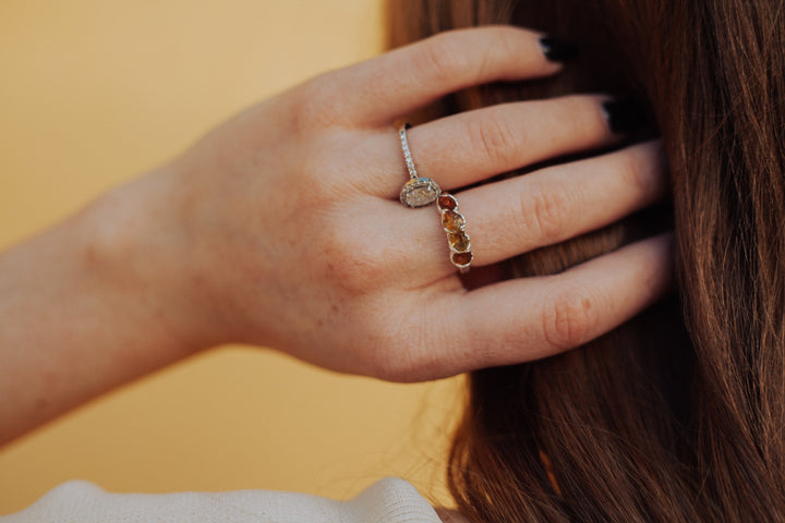 Sunbeam · November Stackable Ring · Rings ·  Little Sycamore