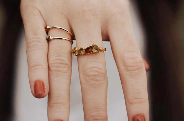 Sunbeam · November Stackable Ring · Rings ·  Little Sycamore