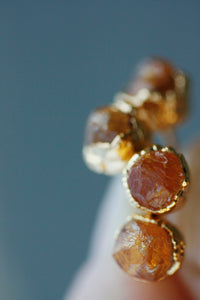 Sunshine Studs · Garnet · Earrings ·  Little Sycamore