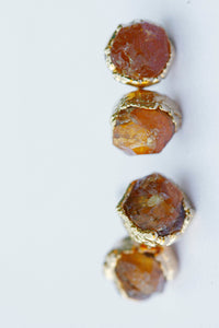 Sunshine Studs · Garnet · Earrings ·  Little Sycamore