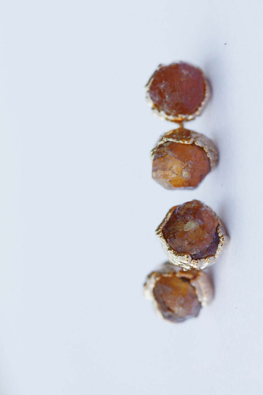Sunshine Studs · Garnet · Earrings ·  Little Sycamore