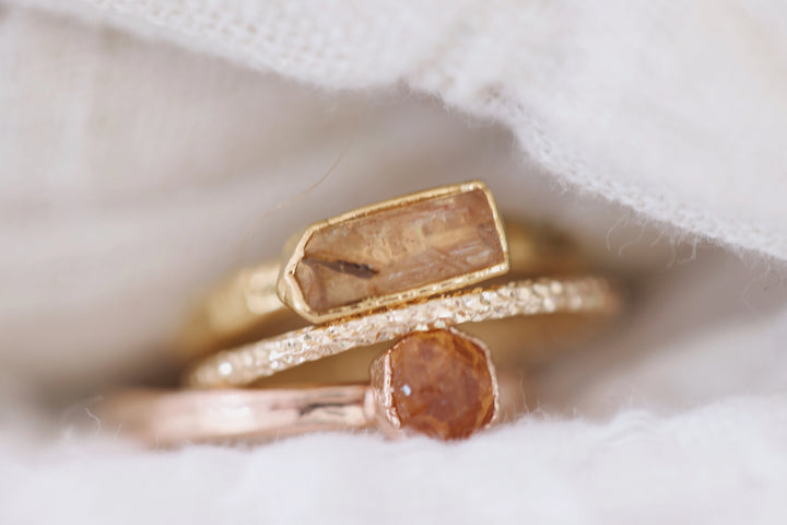 Sunshine · January Stackable Ring · Rings ·  Little Sycamore